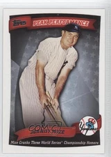 2010 Topps Peak Performance Johnny Mize #PP-28 HOF