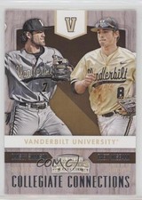 2015 Panini Contenders Collegiate Connections Dansby Swanson Rhett Wiseman 0e3