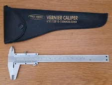 Vintage Vernier Caliper Pro Series by KR Tools 6"x1/128"