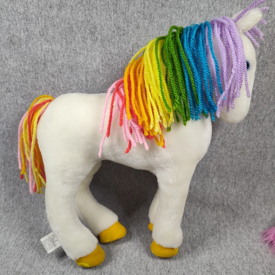 Vintage Rainbow Brite Starlite Twink Sprites + Disney Wuzzles Plush Lot 1980s - Image 2 of 4