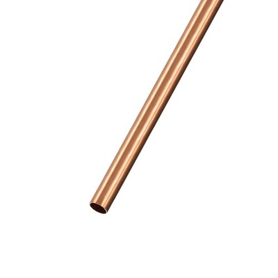 Copper Tube (8mm OD x 0.25mm Wall T x 300mm L), Straight Tubing