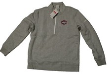 Washington Mystics Nike WNBA Heather Gray Half-Zip Club Top Mens Sz Large NWT
