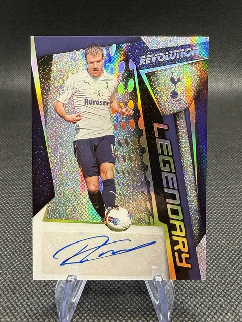 2020-21 Panini Revolution Soccer Rafael Van Der Vaart Legend Auto Tottenham