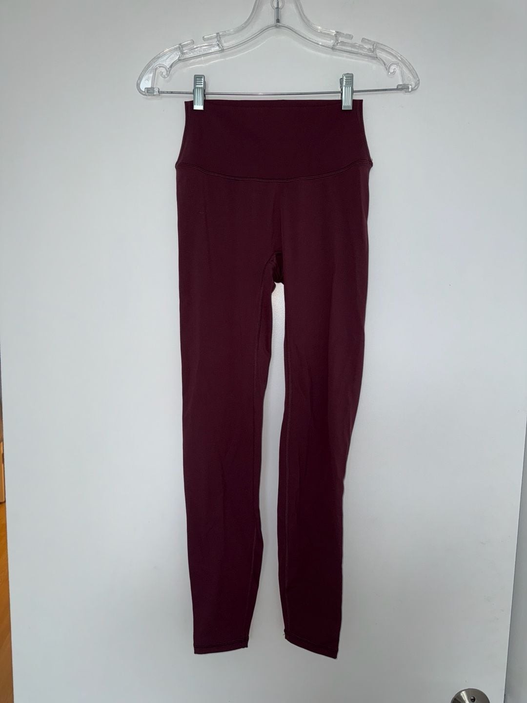 Paragon High-Rise Leggings Maroon