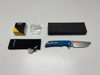 Protech Flipper Folding Knife Mordax Drop CPM 20CV blade