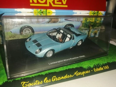 IXO 1/43 LAMBORGHINI Miura Roadster 1968 Neuf Boite D'origine Diorama - Photo 1/4