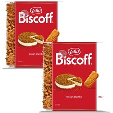 Lotus Biscoff Crumbs 2×750g Bags Baking Ice Cream Free Delivery Fast Dispatch