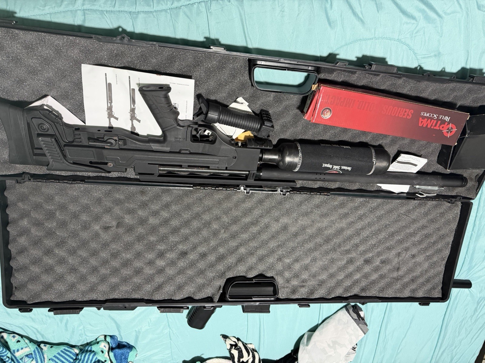 Vendo Rifle de Casería Black Leather Shoulder Holster