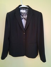 Calvin Klein Women's Black Blazer Size 8P.