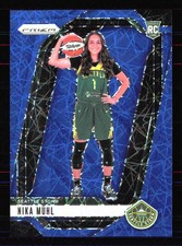 2024 Panini Prizm WNBA #146 Nika Muhl Blue Velocity Prizms RC Seattle Storm