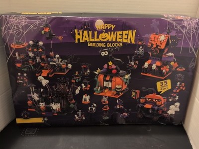 Halloween Building Blocks 6 in 1 No.9031 Set 35 Models   New In Box 