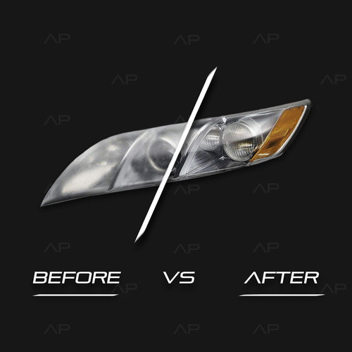 Fits Toyota Land Cruiser 2016-2021 PPF Headlight Restoration Kit Pre-Cut - Picture 2 of 5