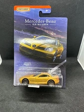 2018 Matchbox Mercedes-Benz SLR McLaren Gold 