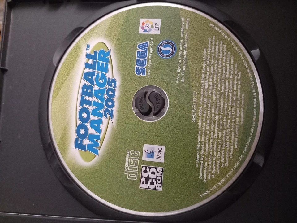 Football Manager 2005 Mac/Pc CD-ROM - Image 4 of 4
