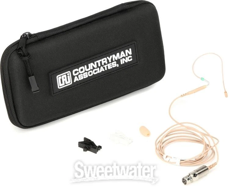 Microfone Countryman E2 Earset - Sensibilidade padrão com conector TA4F para - Imagem 2 de 4