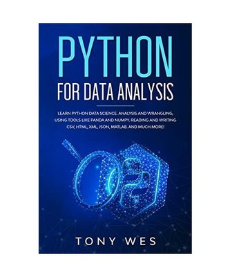 Python for data analysis: Analysis and wrangling, using tools like Panda and Num
