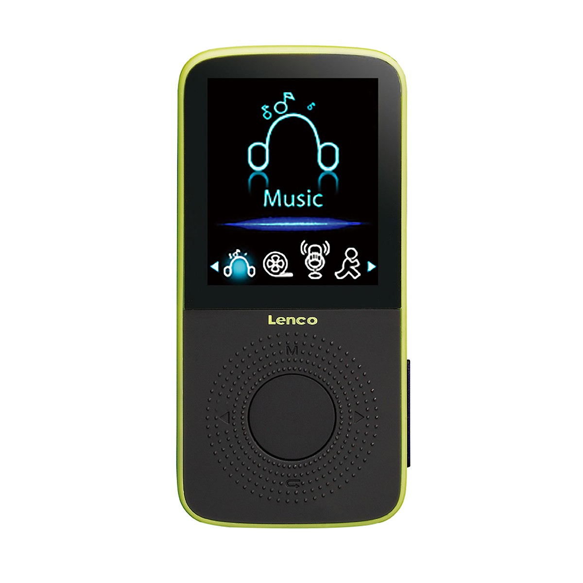 Lecteur MP3 podomètre de sport 4Go avec enregistreuse de voix TFT