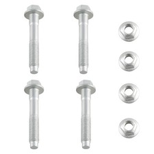 4 Pcs For Dodge Ram 1500-3500 Front Rear Shock Absorber Mount Bolt Nut Kit