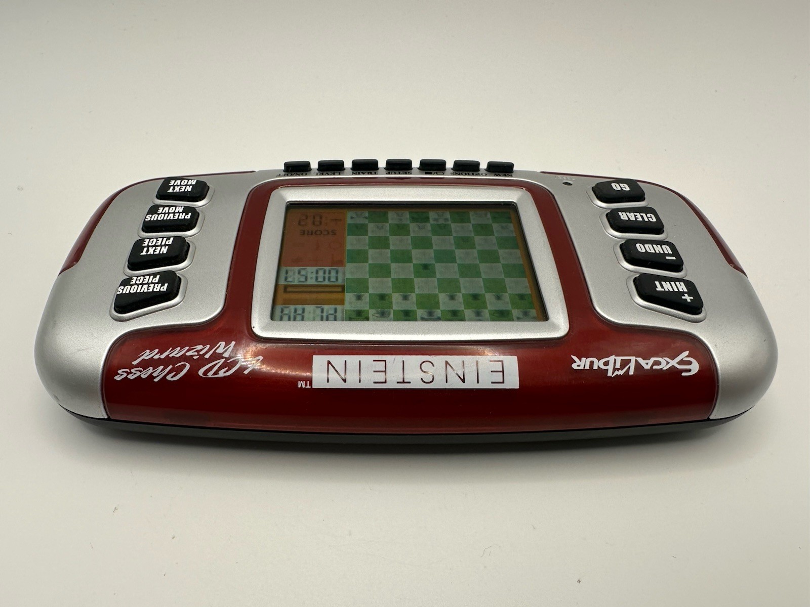 Einstein LCD Chess Wizard Excalibur Handheld Electronic Game Tester Working