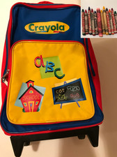 Lote Crayola. Maleta/Mochila Infantil, Crayones Incluye Diente de León Descatalogado