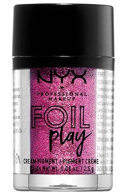 NYX Foil Play Creme Pigment Lidschatten Booming 02 Augen