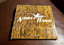 Night Hawk Restaurant, San Antonio/Austin TX, Matchbook W/ Matches