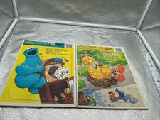 Vintage 1980s Sesame Street  Puzzles Lot Of 2...