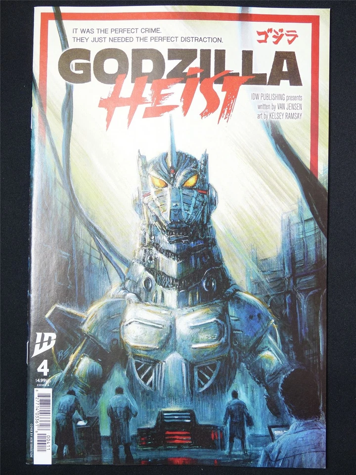 GODZILLA Heist #4 - Jun 2025 ID Comic #YU