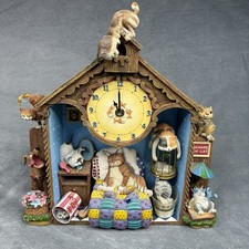 Comical Cats Collector Clock by Gary Patterson The Danbury Mint Flaws*
