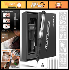 Cordless Engraving Pen 37000RPM - USB Rechargeable Metal Engraver for Wood, Glas