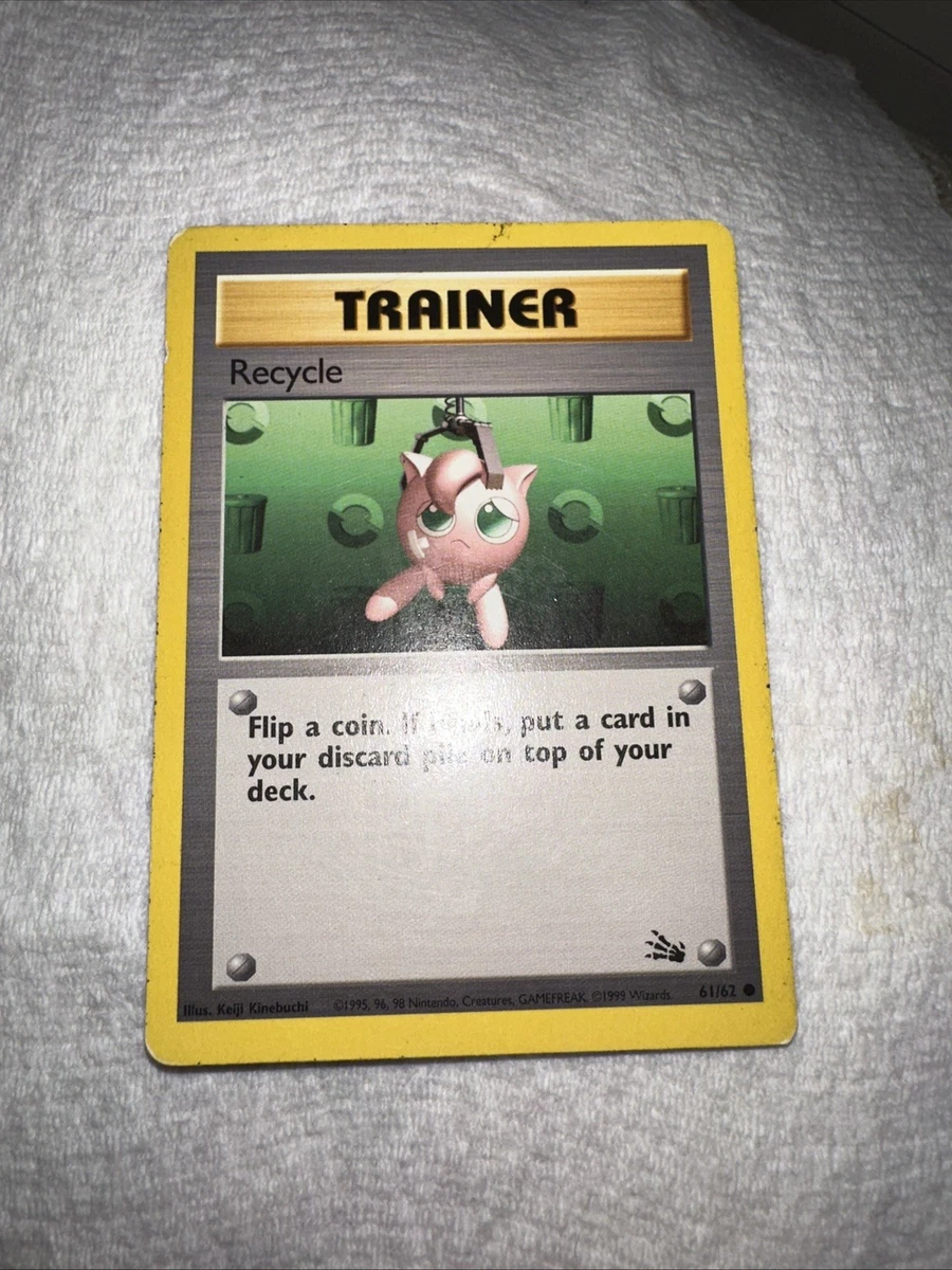 Trainer-Item Pokémon TCG Fossil 1st Edition Games Individual