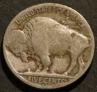 1917 D Buffalo Nickel Semi-Key Date Restored Five Cent 5c Coin D602