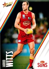 2023 GOLD COAST SUNS AFL Card JARROD WITTS Footy Stars