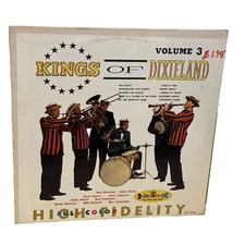 Kings Of Dixieland Volume 3 (Vinyl, 1959) Crown Records CLP 5139 VG LP Record