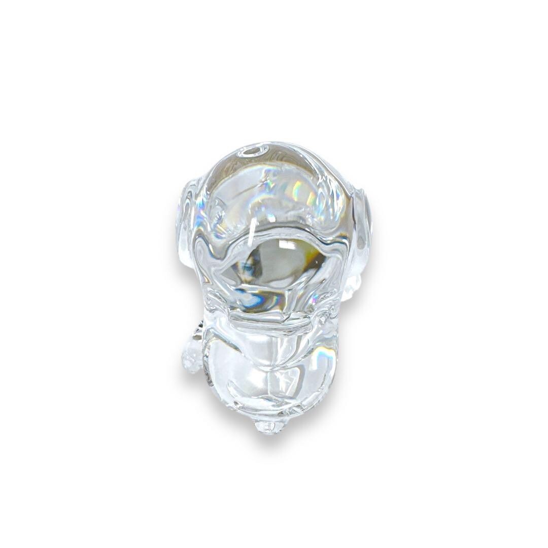 Baccarat x Snoopy collaboration figurine crystal glass