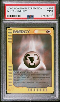 Pokemon Card Metal Energy 159/165 Expedition PSA 9 MINT | eBay