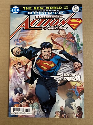SUPERMAN コミック SUPERMAN ACTION COMICS #977 FIRST PRINT DC (2017) NEW WORLD REBORN