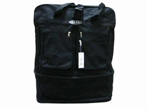 Extra Large 44-Inch Wheeled Travel Duffle Bag – Foldable Holdall with Zipped Car - Image 2 of 4