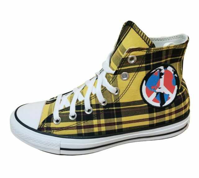 plaid converse