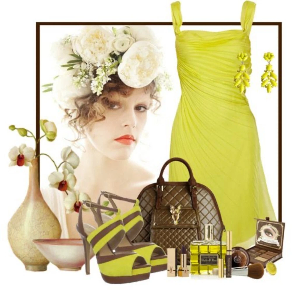 NUOVO VALENTINO GARAVANI abito plissettato giallo fluo 10 chiffon seta plissettato