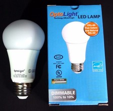 Bombilla LED regulable 800 lúmenes 10 vatios = 60 vatios 3000K AHORRA DINERO Y ENERGÍA