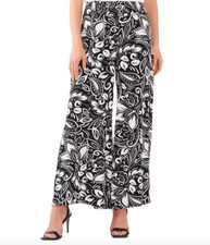 Vince Camuto Women´s Smocked Waist Pull on Pants Size S