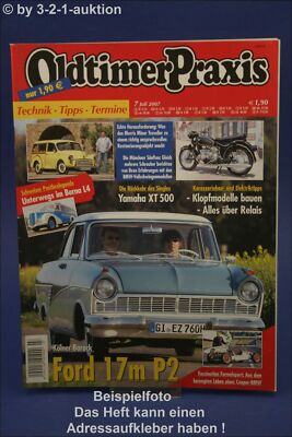 Oldtimer Praxis 7/07 Ford 17M P2 Morris Minor