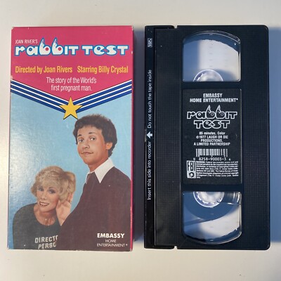 Rare! Rabbit Test Billy Crystal And Joan Rivers Vhs | eBay
