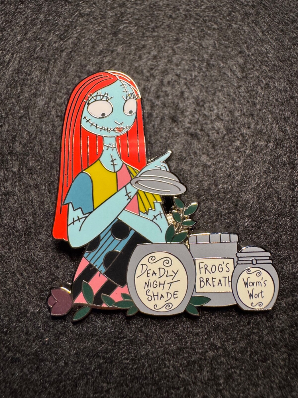 Disney Pin 2022 Nightmare Before Christmas Booster Collection Sally Potion Jars