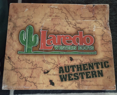 ウエスタンハート ヴィンテージ 6 7/8 メキシコ製 Laredo ラレド希少 Laredo Womens Madison Burgundy Red Embroidered Western Boot 51055