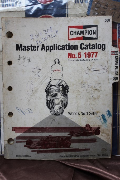 VINTAGE 1977 CHAMPION MASTER APPLICATION CATALOG No. 5 500  102 