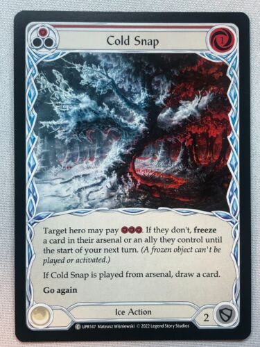 Flesh And Blood Uprising Cold Snap (Red) NM/M - Picture 1 of 1