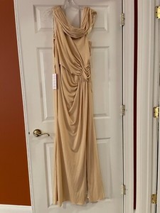 Special Occassion Dress - Champagne Color - Size 14