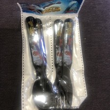 Marvel spiderman fork and Spoon 4 Piece Set